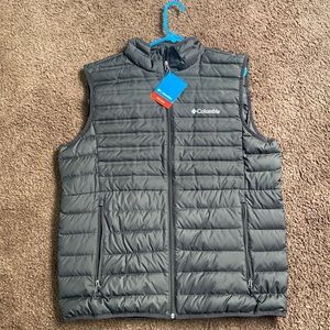 Black Columbia puffer vest